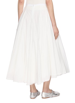 Back View - Click To Enlarge - MARC LE BIHAN - Gathered Midi Skirt
