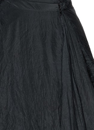  - MARC LE BIHAN - Asymmetrical Crinkled Maxi Skirt