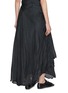 Back View - Click To Enlarge - MARC LE BIHAN - Asymmetrical Crinkled Maxi Skirt