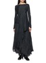 MARC LE BIHAN Straight Neck Asymmetrical Top