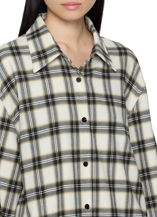  - MO&CO. - Checkered Long Sleeve Shirt