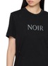  - NOIR - Noir Logo Print Crewneck T-Shirt
