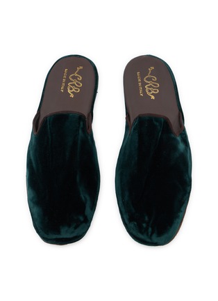 Detail View - Click To Enlarge - C.R.B. - Grosgrain Trim Slippers