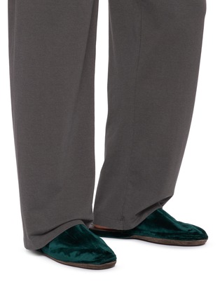Figure View - Click To Enlarge - C.R.B. - Grosgrain Trim Slippers