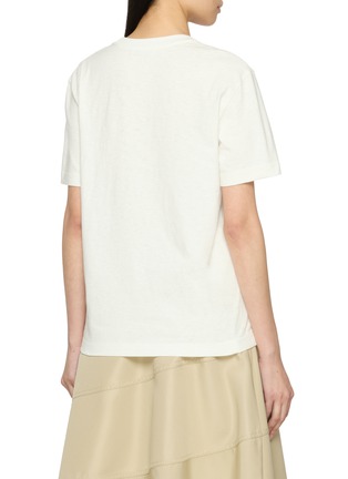 Back View - Click To Enlarge - EDITION - Horse Print Cotton T-Shirt