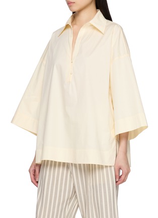 Detail View - Click To Enlarge - EDITION - Scarf Collar Top