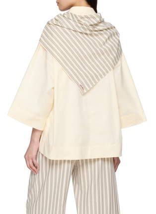 Back View - Click To Enlarge - EDITION - Scarf Collar Top