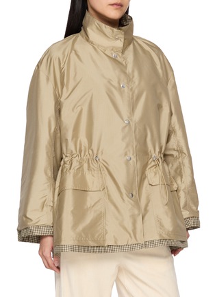 Detail View - Click To Enlarge - EDITION - Reversible Plaid Jacket