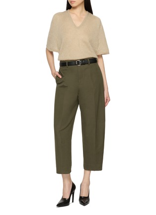 Figure View - Click To Enlarge - EDITION - Mid Rise Curved Leg Pants