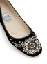 Detail View - Click To Enlarge - EMMA HOPE - Diadema Velvet Ballet Flats