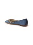  - EMMA HOPE - Mirror Round Velvet Ballet Flats