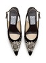 Detail View - Click To Enlarge - EMMA HOPE - Diadema 70 Velvet Slingback Pumps