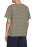Back View - Click To Enlarge - NANAMICA - Coolmax Stripe Jersey Tee