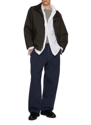 Figure View - Click To Enlarge - NANAMICA - Coolmax Stripe Jersey Tee