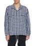 NANAMICA Palaka Chequered Core Yarn Cotton Blend Shirt