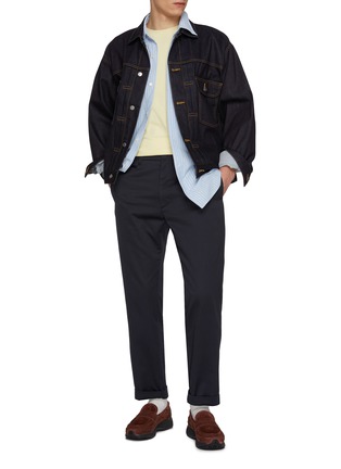 Figure View - Click To Enlarge - NANAMICA - Button Down Stripe Storm Shirt