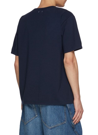 Back View - Click To Enlarge - NANAMICA - Nanamica Loopwheel Coolmax Jersey Tee