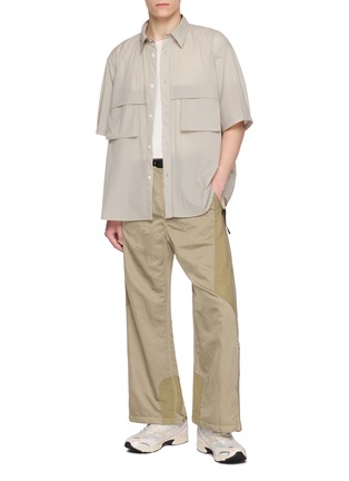 Figure View - Click To Enlarge - F/CE. - Short Sleeve Water Repellent Utility Overshirt