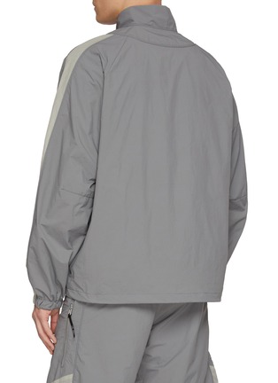Back View - Click To Enlarge - F/CE. - Panelled Waterproof Nylon Track Jacket