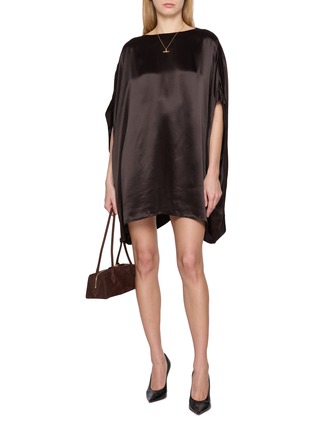 Figure View - Click To Enlarge - ARMARIUM - Nicla Caftan Mini Dress