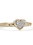 Detail View - Click To Enlarge - JOHN HARDY - JH Essentials Heart 14K Gold Diamond Ring — Size 6