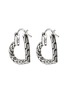 Detail View - Click To Enlarge - JOHN HARDY - JH Essentials Heart Sterling Silver Hoop Earrings