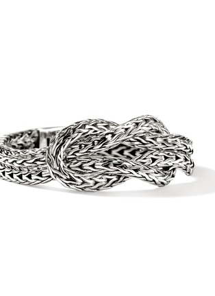 Detail View - Click To Enlarge - JOHN HARDY - Love Knot Sterling Silver Ring — Size 7
