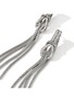 Detail View - Click To Enlarge - JOHN HARDY - Love Knot Sterling Silver Diamond Drop Earrings
