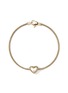 Detail View - Click To Enlarge - JOHN HARDY - JH Essentials Heart 14K Gold Diamond Bracelet — Size US