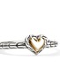 Detail View - Click To Enlarge - JOHN HARDY - JH Essentials Heart 14K Gold Sterling Silver Ring — Size 6