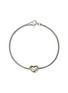 JOHN HARDY JH Essentials Heart 14K Gold Sterling Silver Bracelet — Size US