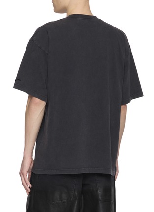 Back View - Click To Enlarge - ALEXANDERWANG - Hotfix Ice Cube Graphic Cotton T-shirt