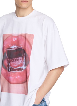  - ALEXANDERWANG - Ice Cube Graphic Cotton T-Shirt