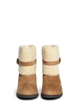 Figure View - Click To Enlarge - UGG - 'Blayre II' buckle sheepskin boots