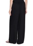 Back View - Click To Enlarge - THEORY - Elasticated Wide Leg Pants
