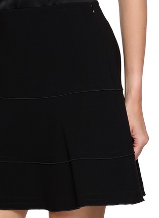  - THEORY - Admiral Crepe A-Line Mini Skirt