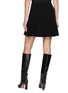 Back View - Click To Enlarge - THEORY - Admiral Crepe A-Line Mini Skirt