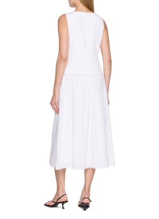 Back View - Click To Enlarge - THEORY - Boat Neck Dress