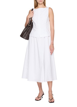 Figure View - Click To Enlarge - THEORY - Boat Neck Dress