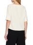 Back View - Click To Enlarge - THEORY - Admiral Crepe Boatneck Top