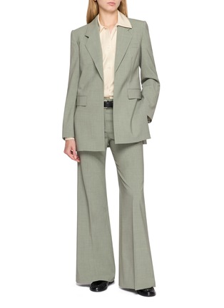 Figure View - Click To Enlarge - THEORY - Pressed Crease Flared Pants