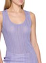  - THEORY - Semi Sheer Knit Tank Top