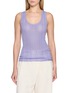 THEORY Semi Sheer Knit Tank Top