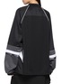 Back View - Click To Enlarge - WE11DONE - Long Sleeve Logo Football Jersey Top