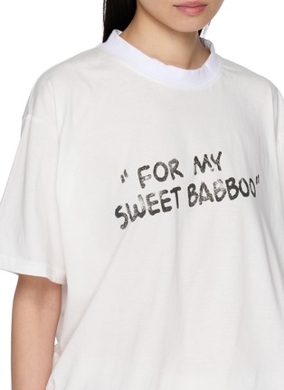  - MARGESHERWOOD - X Peanuts Balloon Babboo Cotton T-Shirt
