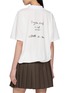 Back View - Click To Enlarge - MARGESHERWOOD - X Peanuts Balloon Babboo Cotton T-Shirt