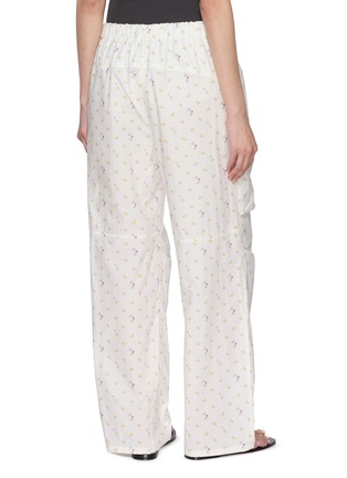 Back View - Click To Enlarge - MARGESHERWOOD - X Peanuts Woodstock Roll Up Cotton Pants