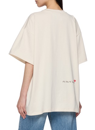 Back View - Click To Enlarge - MARGESHERWOOD - X Peanuts Happy Valentine’s Day T-Shirt