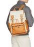 Figure View - Click To Enlarge - BRUNELLO CUCINELLI - City Leather Backpack