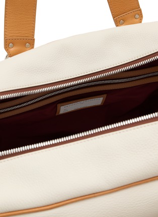 Detail View - Click To Enlarge - BRUNELLO CUCINELLI - Street Leather Travel Bag